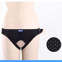 Double Hernia Belt for Men Umbilical Navel Hernia Support Belt Surgery Recovery Washable - Has Elasticity,M