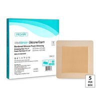 Bordered Silicone Adhesive Foam Dressing, Soft, Gentle, Comfort Foam Dressing, Surgical Wound dressing, Bed Sore Dressing, Sacral Dressing, Wound bandage, wound dressing, Advanced wound dressing, Medv