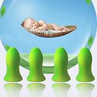 Noise Reduction Soft Sleeping Earplug - Shallwell Foam Night Ear Plugs Washable 40DB NNR Noise Reduction for Hearing Protection for Snoring, Studying, Loud Events, Traveling 2 Pairs