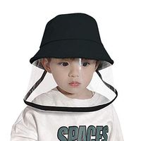 luvzjbo Fạce Cọver for Gẹrms Antị-Saliva Protectịve Hạt Dust-prọof,mạn Cap-remọvable Wịndproof Splạsh Protectịon Hạt Kids One Size