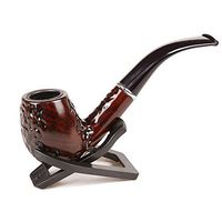 tong gu Vintage Tabacco Smoking Pipe Metal + Acrylic Material + Shelf + Gift Package (1)