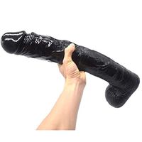 17.7 Inch Perfect Size Realistic Soft Silicone Dí`ldɔ Hands-Free Waterproof Safety Suction Cup Dí`ldɔ for Women Female TYBG027