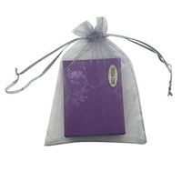 SUNGULF 100pcs Organza Pouch Bag Drawstring 5"x7" 13x18cm Strong Gift Candy Bag Jewelry Party Wedding Favor (Grey)