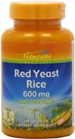 Thompson Red Yeast Rice Veg Capsules, 600 Mg, 100 Count