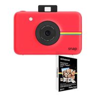 Polaroid SNAP 10MP Instant Digital Camera, Red 2x3 20 Sheets Premium Zink Photo Paper