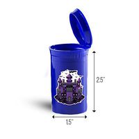Witch Dark Castle Halloween First Aid Case Pill Container ID 7145B
