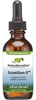NativeRemedies SciatiGon-S - All Natural Herbal Supplement for Sciatic Nerve Comfort - Assists with Sciatic Nerve Pain Relief - 59 mL