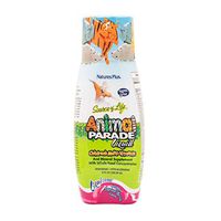 NaturesPlus Animal Parade Source of Life Children's Liquid Multivitamin - Tropical Berry Flavor - 8 fl oz - Whole Food Supplement - Vegetarian, Gluten-Free - 16 Servings