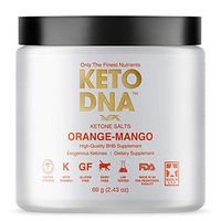 Keto DNA Orange Mango Exogenous Ketone Supplement | 5 Serving BHB Salts for Ketosis | Beta Hydroxybutyrate Ketones Powder | Perfect to Burn Fat and Increase Energy & Focus | 69g - Small