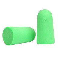 Vacally Creative Soft Foam Ear Plugs, Tapered Travel Sleep Noise Prevention Earplugs Improve Sleep Quality for Women Men,5 Candy Colors (Green, 1Pair)