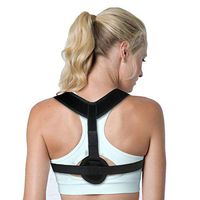 Pocorrector Back Brace Posture Corrector for Women & Men,Discreet Adjustable Shoulder Brace for Upper Back Pain Relief,Comfortable Posture Trainer for Posture Support,Hunching and Slouching