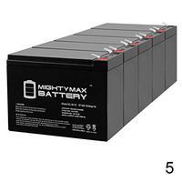Mighty Max Battery 12V 10AH Sealed Lead Acid (SLA) Battery for Razor MX350 V1-8 - 5 Pack Brand Product
