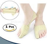 Bunion Corrector Relief Protector Sleeves, w/3 Hole Adjustable Slim Toe Straighteners Separators Corrector Brace 24h Day Night Splints Treat Pain Hallux Valgus Hammer Toe Joint Easy Wear in Shoes (M)
