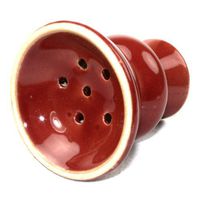 NeverXhale Hookah Accessories: Hookah Shisha Narghile Tobacco Standard Replacement Bowl (Red)