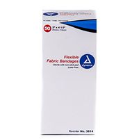ZAMA Dynarex Bandage Roll, Sterile, Adhesive, Fabric, 2 Inch x 4.5 Inch, 50 Each/Box