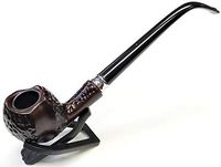 Eclipse 9" Churchwarden Tobacco Herb Smoking Pipe Bowl w/Pipe Tool, PIPM652