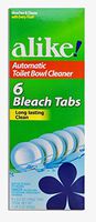 alike Automatic Toilet Bowl, Bleach Tabs, 3.5 Ounce, 6 Count
