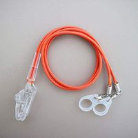 BTE Hearing Aids Clips Safty Protection Accessory Commonly Used for Children & Adults (Orange)