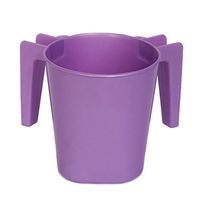 Ybm Home Plastic Square Wash Cup Ba154 (Purple, 1)