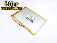 BIHUADE 3.7V 4600mAh 2599150 Polymer Lithium Li-ion Battery Rechargeable Lithium Polymer Li-Po Battery for MP4 GPS MP3 Bluetooth Stereo DIY Gift (2599150)