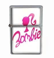 Wind Proof Dual Torch Refillable Lighter Zombie Design-001