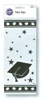 Wilton Graduation Cap Party Favor Bags - 20 Count