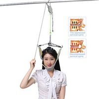 Cervical Traction Device, Over The Door Neck Traction Unit for Physical Therapy Neck Spinal Decompression Orthopedic Traction Machine Set Pain Relief,A2