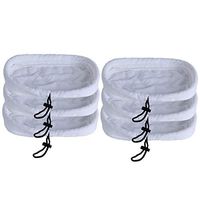 NEW 6 Washable Pads Steam Mop For Bissell 1867 203-2158, 2032158, 3255
