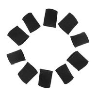 Dimart 10 x Black Playing Basketball Stretchy Finger Sleeve Support Guard