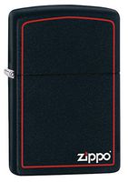Zippo Classic Black and Red