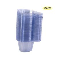 Urine Cups Disposable Large Capacity 40 ML 100 Pack, Fit Ovulation Test Cups and Pregnancy Test/pH Test Cups