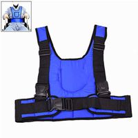 Nurth Soft Cushion Seat Belt Wheelchair Vest Restraint with Pocket, Cushion Pelvic Slider Belt, Medical Elderly Fixing Belt, for Patient Bound Prevent Patient Forward Sliding (S)