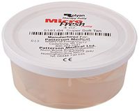 Sammons Preston Micro-Fresh Putty, Antibacterial, Antifungal, and Antimicrobial Therapy Putty for Hands and Feet Exercises, Color Coded Non-Toxic Clay, Supersoft, Tan, 4 Ounces