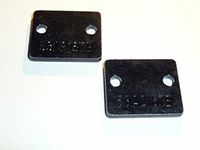 2- Pack Tonearm Headshell Cartridge Spacer 3 gram Weights for most turntables