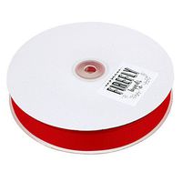 Christmas Gift Wrapping Ribbon (Solid Grosgrain, 5/8-inch x 50-Yard, Red)