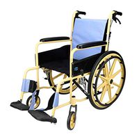 MEI Walker Self Propelled Wheelchairs, 41cm Seat Depth Folding Mobility Compact for Elderly Handicapped Users