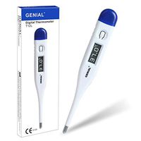 Digital Thermometer, Body Temperature by Oral, Rectal & Underarm-Clinical Professional Thermometer Rapidly Tests Fever for Baby, Child,Adult & Pet