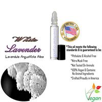 White Lavender Perfume Oil 10 ML (Made in USA, Phthalate Free & Vegan)