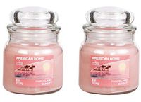 Pink Island Sunset 12oz Medium Candle Jar (2 Pack)