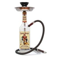 Hookah - Captain Morgan Water Pipe Custom Made from Recycled Liquor Bottle