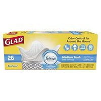 CLO78815BX - Glad OdorShield Medium Quick-Tie Trash Bags