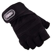 Togethor Women Men Half Finger Gloves Tactical Outdoor Sports Mountaineering Fitness Mittens,Warm Stretchy Unisex