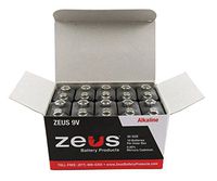9V Alkaline Battery (10-Pack) - by ZEUS