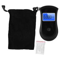 Digital Alcohol Detector, Portable LCD Breathalyzer Meter, Alcohol Analyzer Detector, Advanced Digital Breath Alcohol Analyzer(Black)