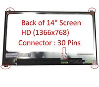 Generic New 14.0" HD 1366X768 Matte Laptop LED LCD Screen Replacement Compatible with DELL Latitude E7480/N140BGE-E53 (Non-Touch)