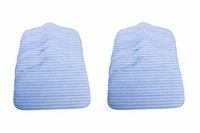 LTWHOME Microfibre Mop Pads Fit for Steamfast Steam Mop SF-275 / SF-370 and McCulloch MC1275 (Pack of 12)