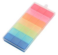 7-Day 21-Slot Weekly Pills/Vitamins Box Detachable Multi-Purpose Organizer