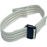 Secured Quick Release Gait Belt - White