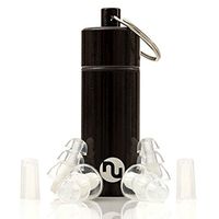 NU Ear Plugs for Concerts - Ear Protection, Hearing Protection Earplugs. Reusable Silicone High Fidelity Ear Plugs for Musicians, Festivals, Motorcycles, Drummers, Studying