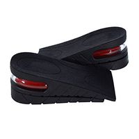 Merryshop Unisex 2-Layer 5CM Increase Invisible Elevator Taller Height Half Shoes Insole
